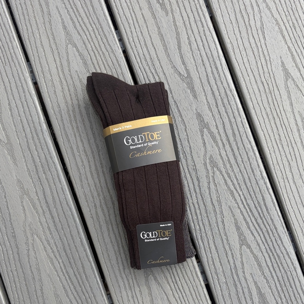 ❄️ Gold Toe Set of Three Men's Socks